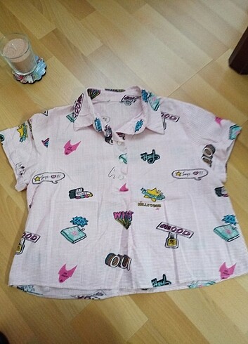 Koton 11 12 yaş crop bluz