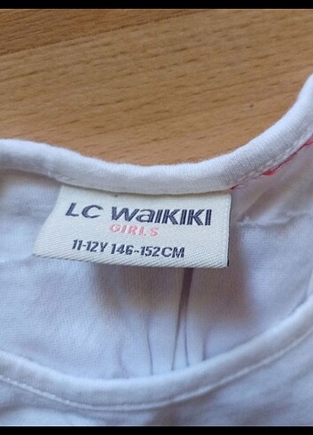 11-12 Yaş Beden LCW 11 12 yaş şortlu pijama takımı