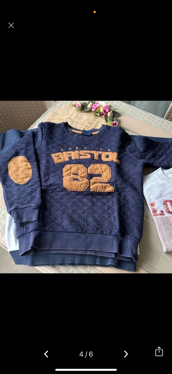 Defacto Erkek Çocuk Baskılı Sweatshirt - Görsel 2