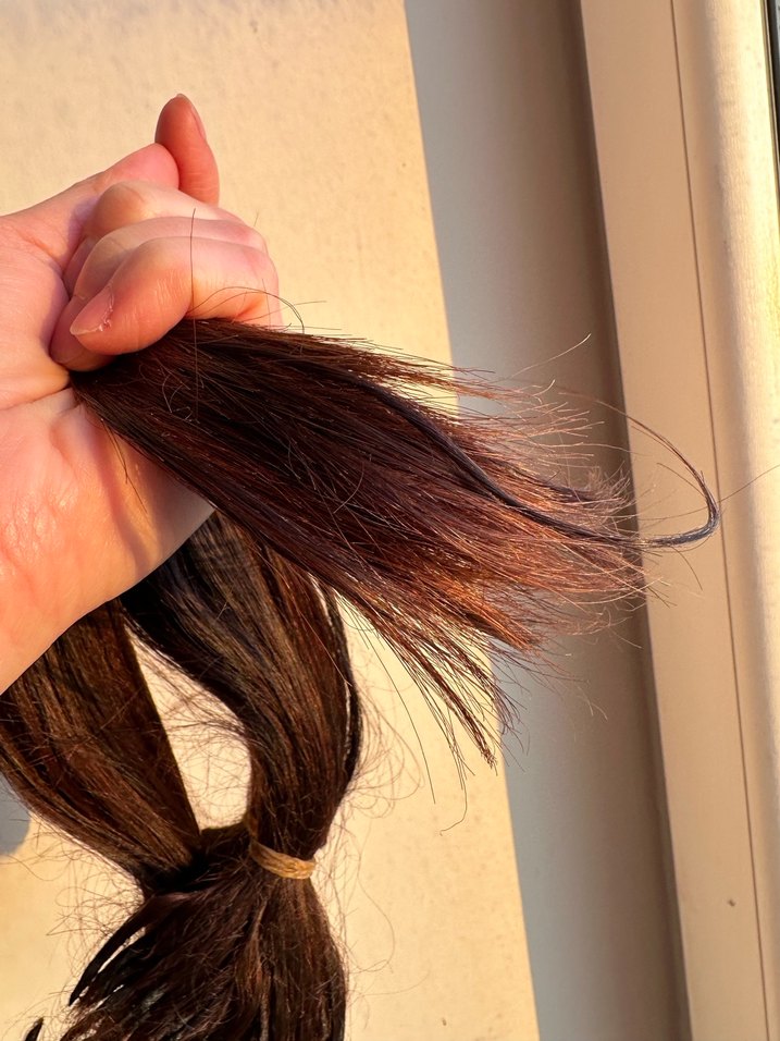 Kahverengi ipek Saç orijinal - Görsel 3