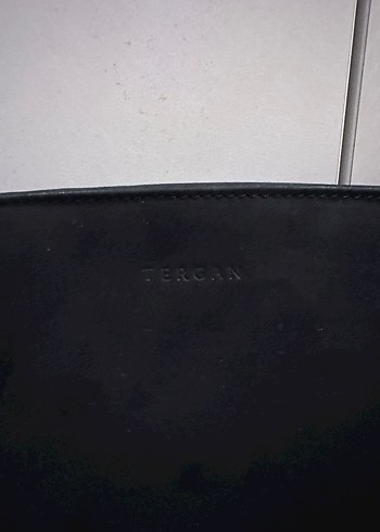 Tergan orijinal Zincir Detaylı Siyah Süet - Görsel 2