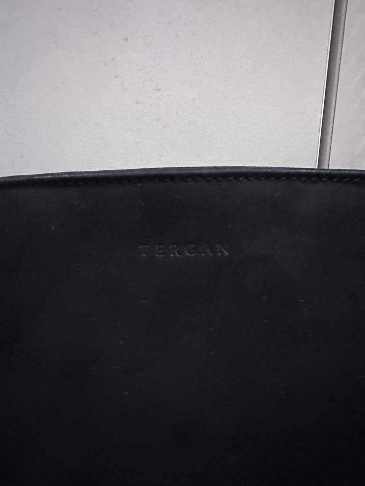 Tergan orijinal Zincir Detaylı Siyah Süet - Görsel 2