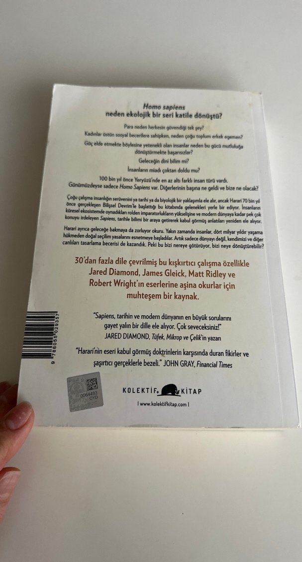 Hayvanlardan Tanrılara Sapiens - Yuval Noah Harari - Görsel 2