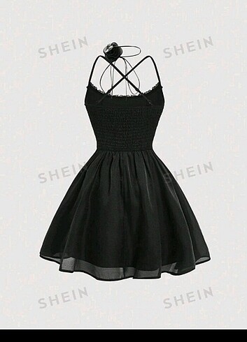 Urban Outfitters siyah shein elbise