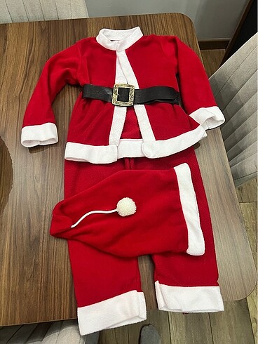 Çocuk Noel baba kostümü