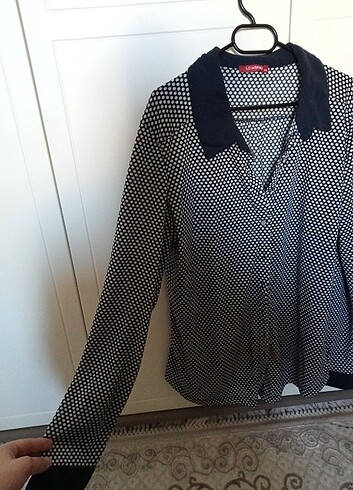 Puantiyeli gömlek - Görsel 2