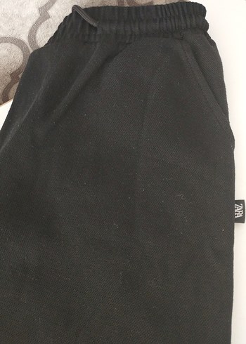 Zara Siyah erkek jogger pantolon