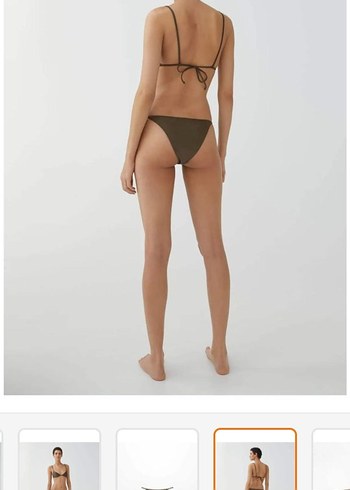 Mango Kadın Strappy Minimalist Bikini Altı