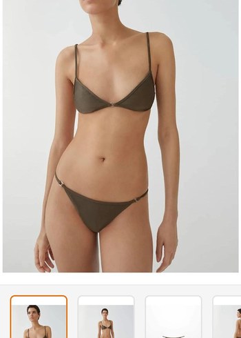 Kadın Strappy Minimalist Bikini Altı
