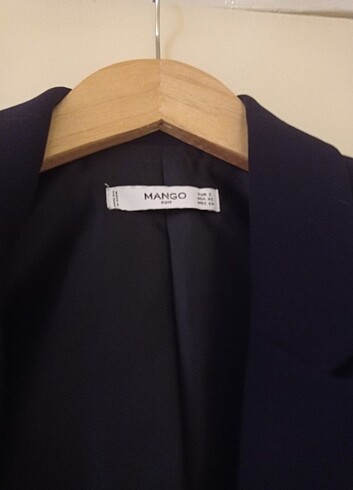 s Beden lacivert Renk Lacivert Mango Suits Klasik Ceket