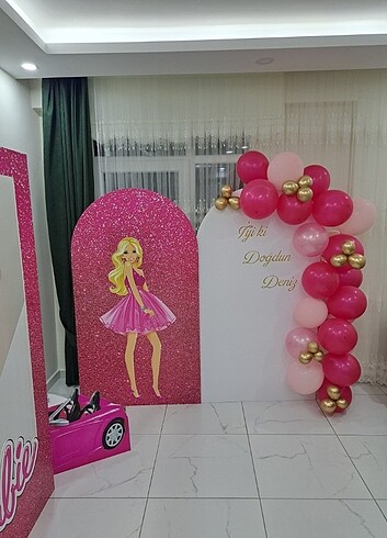 Beden Barbie Doğum Günü Konsept