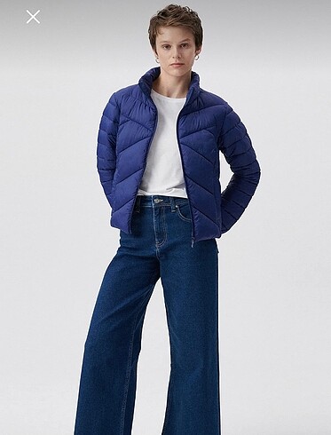 Mavi Jeans Dik Yaka Şişme Mont