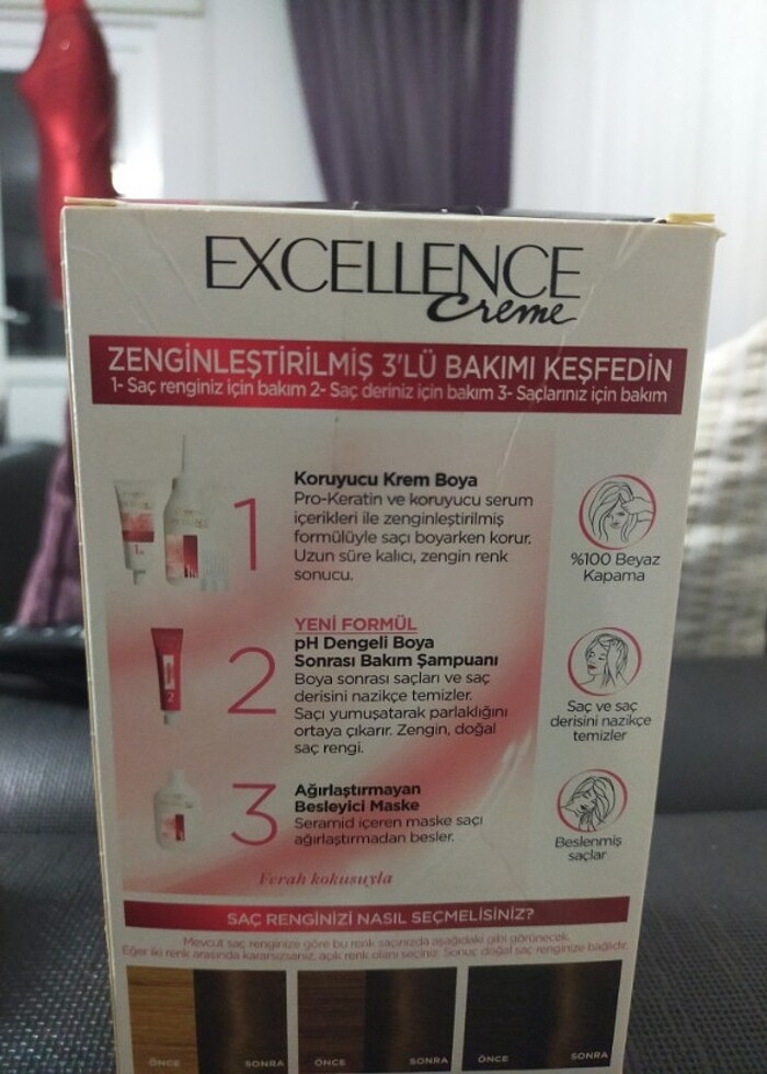 L'OREAL EXCELLENCE CREME  - Görsel 4