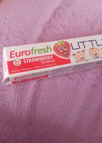 Eurofresh Çilekli Çocuk Diş Macunu 3+ Yaş