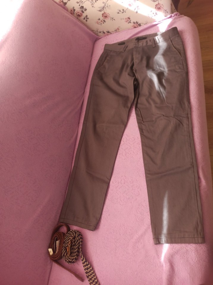 Gri antrasit Avva Erkek Pantolon - Görsel 5