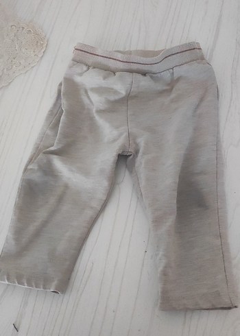 Koton Kids Bebe Cocuk Acik Gri Rahat Pantolon