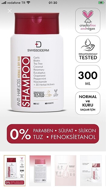 dökülme karsiti şampuan