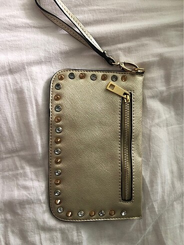 Dore renk clutch çanta