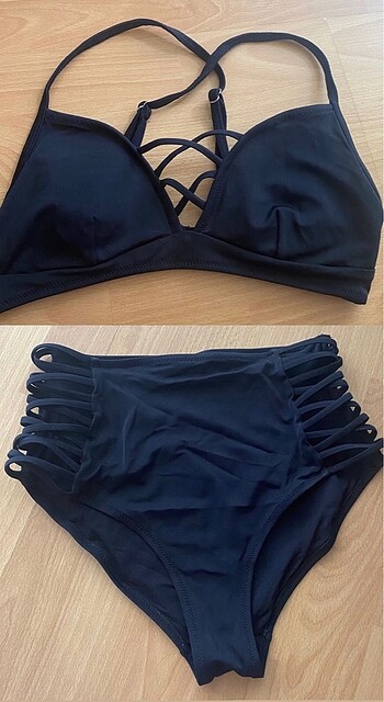 Siyah bikini takımı