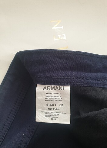 33 Beden mavi Renk Armani Jeans W33