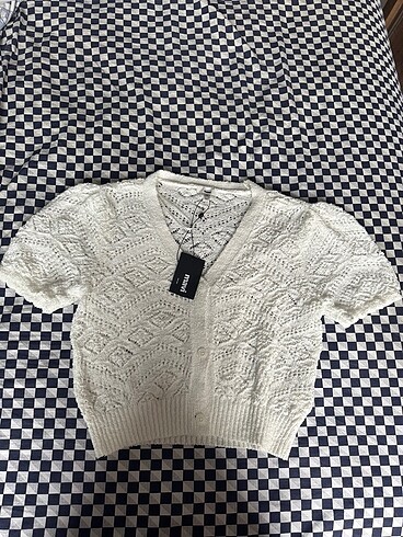 Mavi jeans kazak/crop hırka