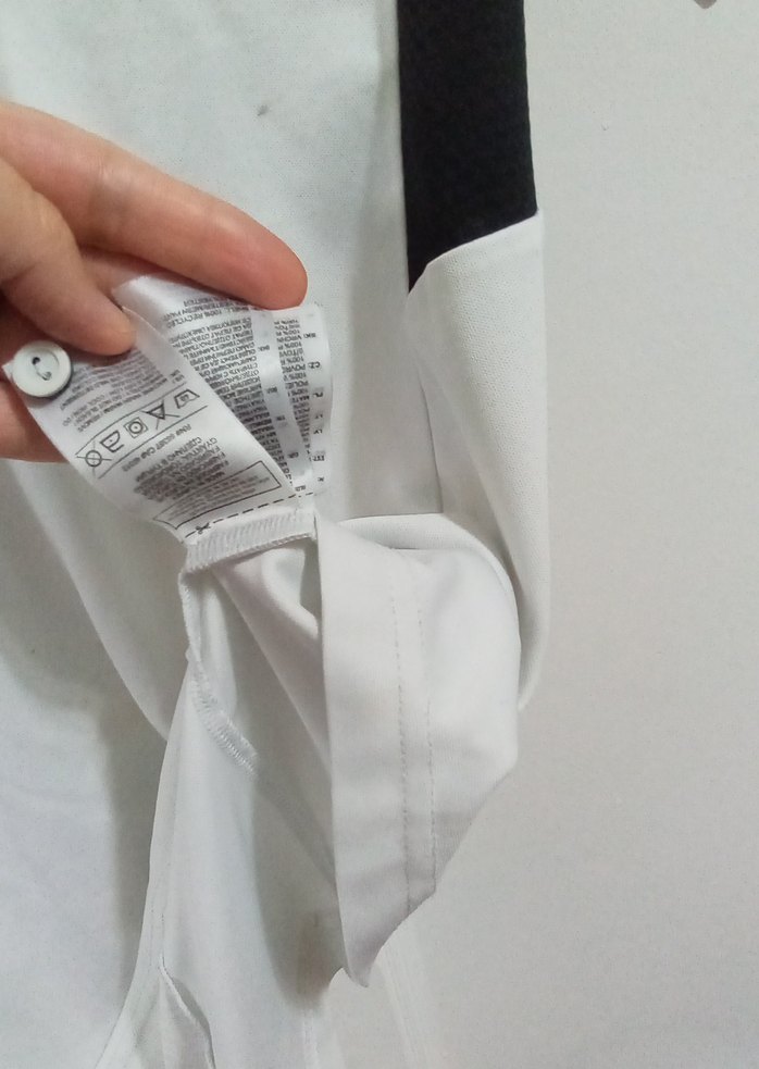 Adidas Beyaz Kısa Kollu Polo Tişört - Görsel 2