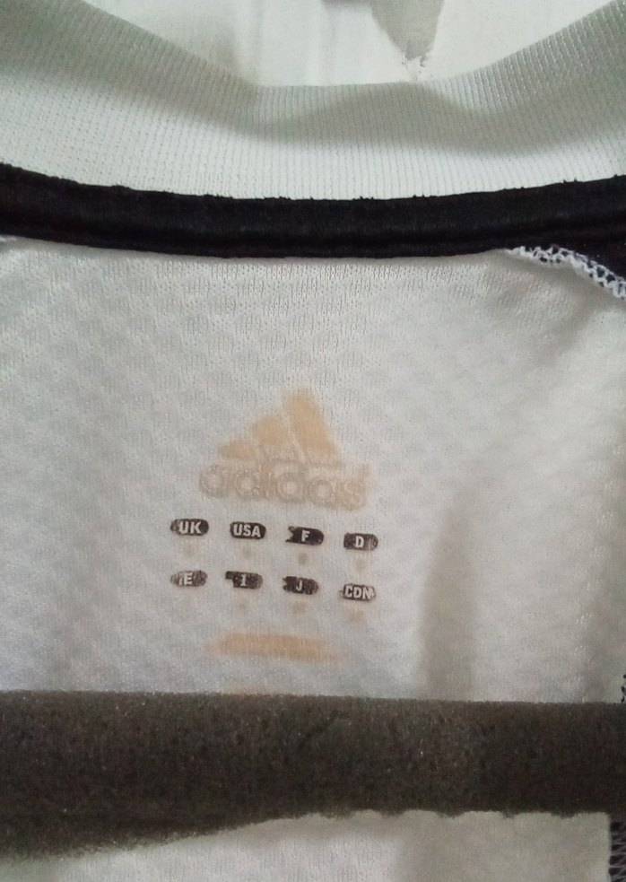 Adidas Beyaz Kısa Kollu Polo Tişört - Görsel 5