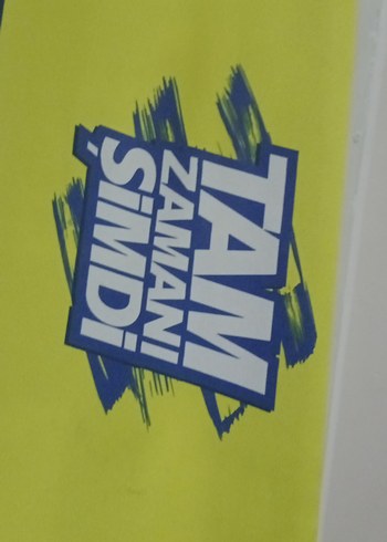 Sarı Baskılı Erkek Spor Atkı fenerbahçe - Görsel 5