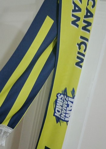 Sarı Baskılı Erkek Spor Atkı fenerbahçe - Görsel 7