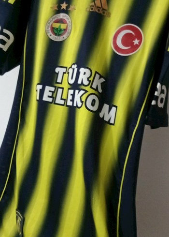 Erkek Sarı Kısa Kollu Spor Forma fenerbahçe - Görsel 12