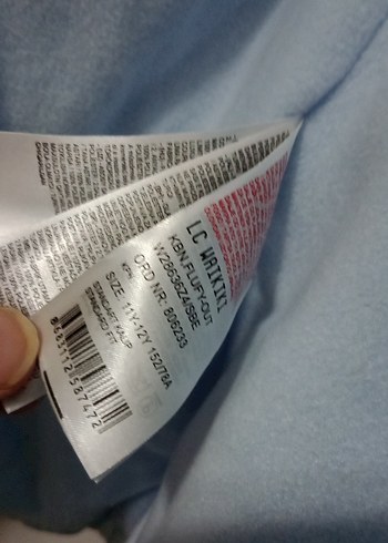 Mavi Kız Çocuk Mont Elsa montu. - Görsel 9