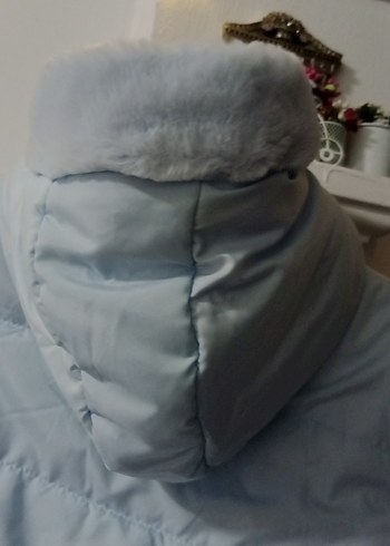 Mavi Kız Çocuk Mont Elsa montu. - Görsel 13