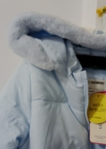 Mavi Kız Çocuk Mont Elsa montu. - Görsel 3