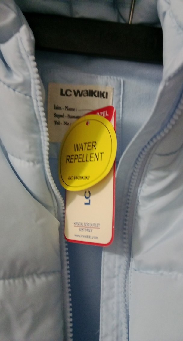 Mavi Kız Çocuk Mont Elsa montu. - Görsel 2