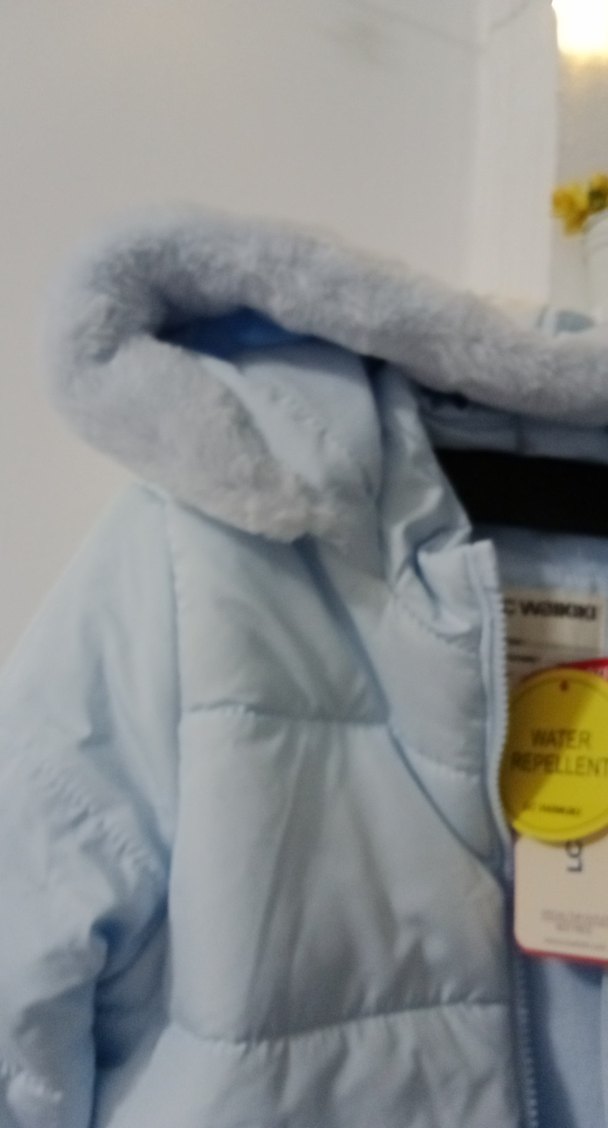 Mavi Kız Çocuk Mont Elsa montu. - Görsel 3