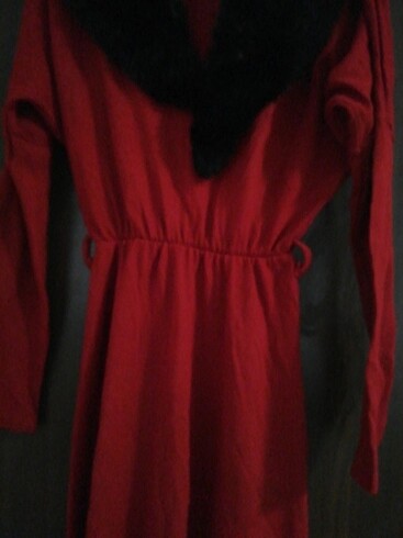 m Beden Kırmızı elbise 
