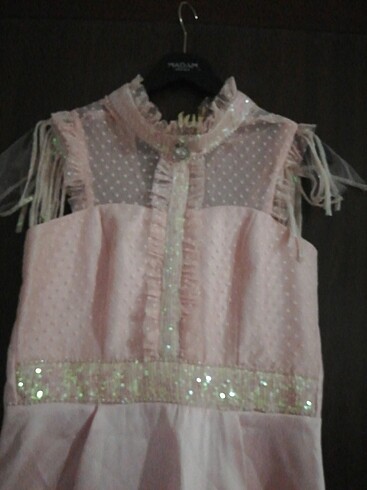 Zara Pembe elbise