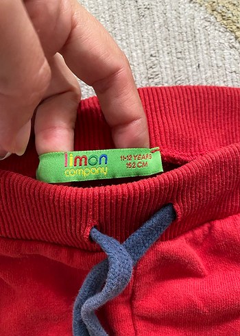 Limon Company Kırmızı Erkek Çocuk Fermuarlı Eşofman Altı