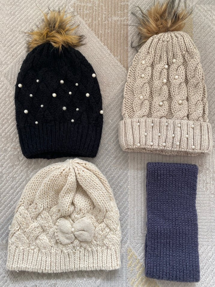 Kadın Örgü Bere ve saç bandı hepsi 150 - Görsel 2