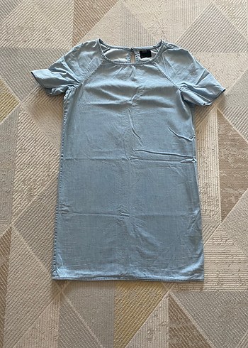 Levis Acik Mavi Minimal Elbise