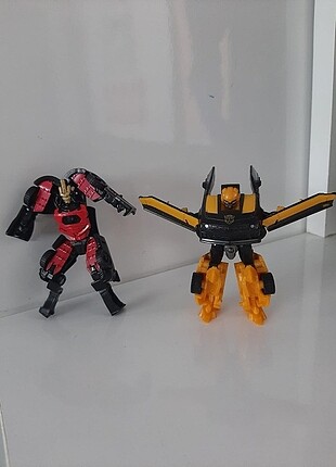 2 donusebilen transformers hasbro bumblebee