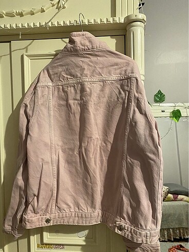 xl Beden pembe Renk Kot ceket