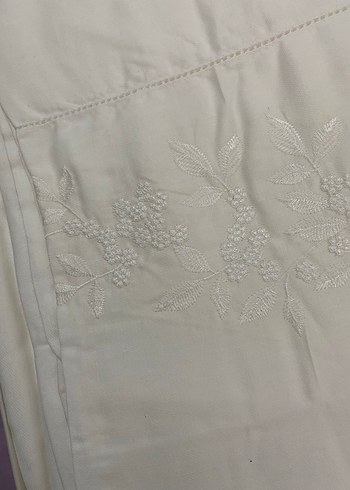 Pembe Pastel Çiçek Desenli Nevresim Takımı - Görsel 7