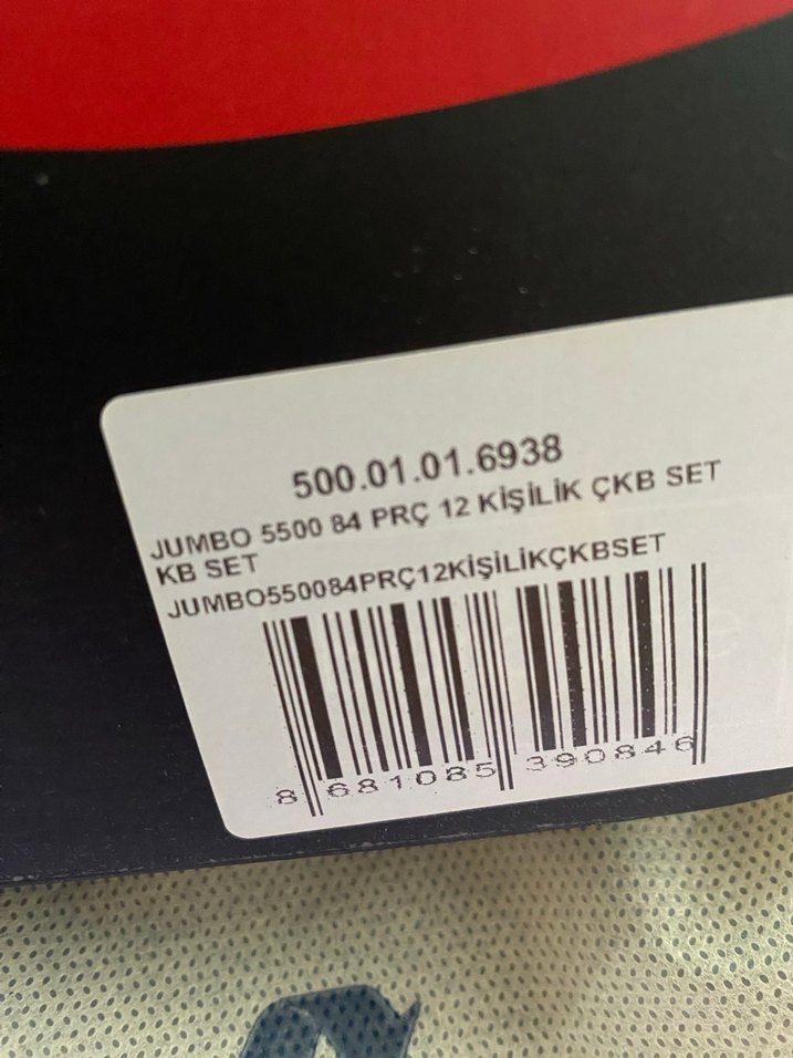 12 Kişilik Jumbo ÇKB Seti - Görsel 2