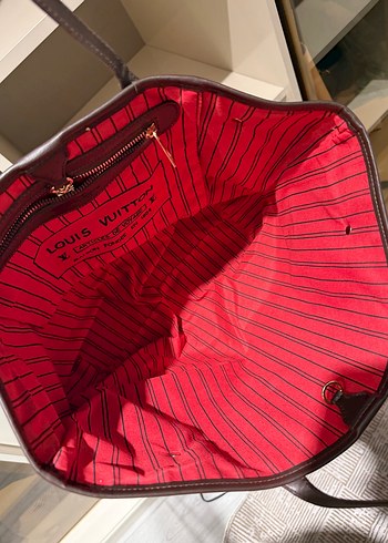 Kahverengi Deri Kareli Tokalı Kadın Çanta - Görsel 4