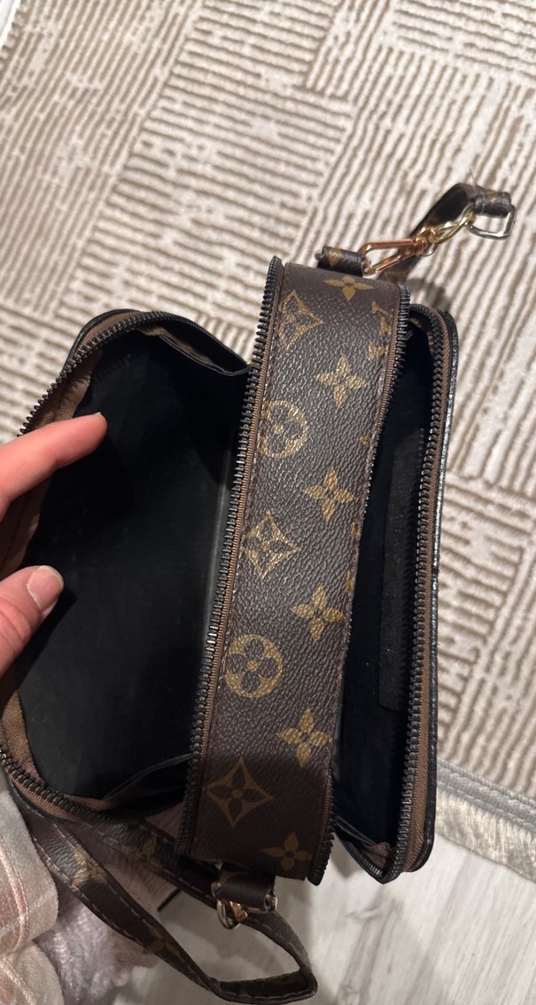 Kadın Kahverengi Louis Vuitton Deri Çapraz Çanta - Görsel 2