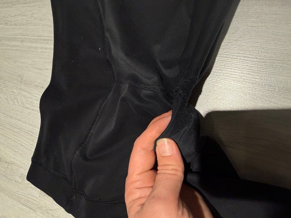 Siyah Elastik Spor Kadın Tayt - Görsel 5