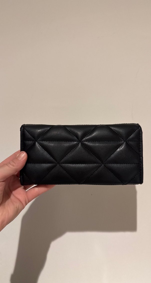 Prada Siyah Deri Kadın Cüzdan - Görsel 2