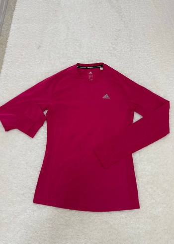 Pembe Uzun Kollu Atletik Üst - Adidas orijinal üründür - Görsel 4