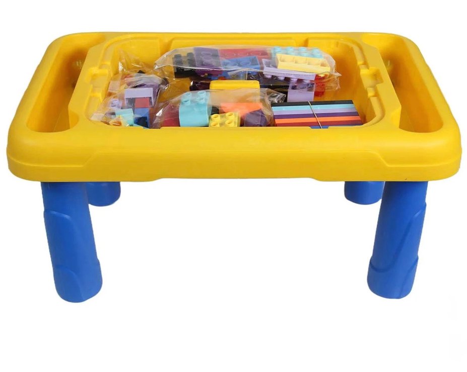 Sarı Renkli Çocuk Eğitim Masası - Görsel 4